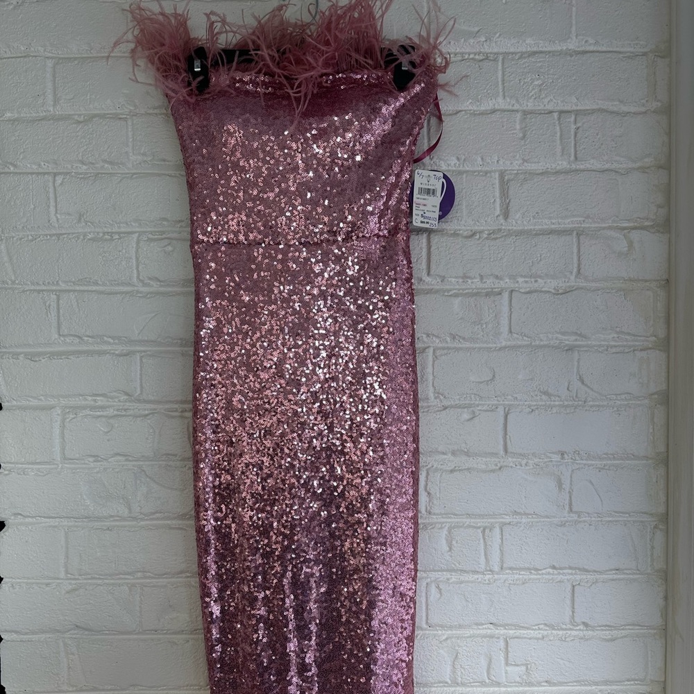 Windsor Pink Sequin Dress - Picture 4 of 10